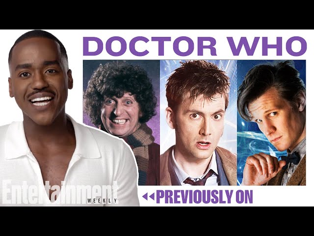 Doctor Who’s Ncuti Gatwa Breaks Down Every Doctor in the Show’s History | Entertainment Weekly class=