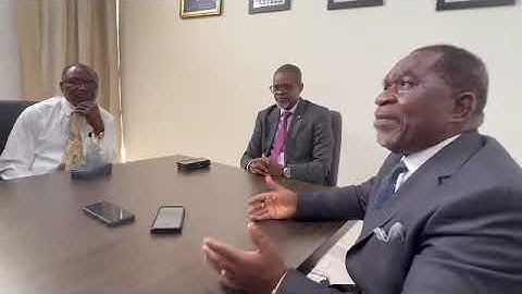 Senator Darius Dillon Speaks After “Meeting Of The Minds” With Labour Minister Kruah