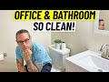 Office &amp; Bathroom Reveal - Safe, Clean and Attractive | Firehouse Renovation