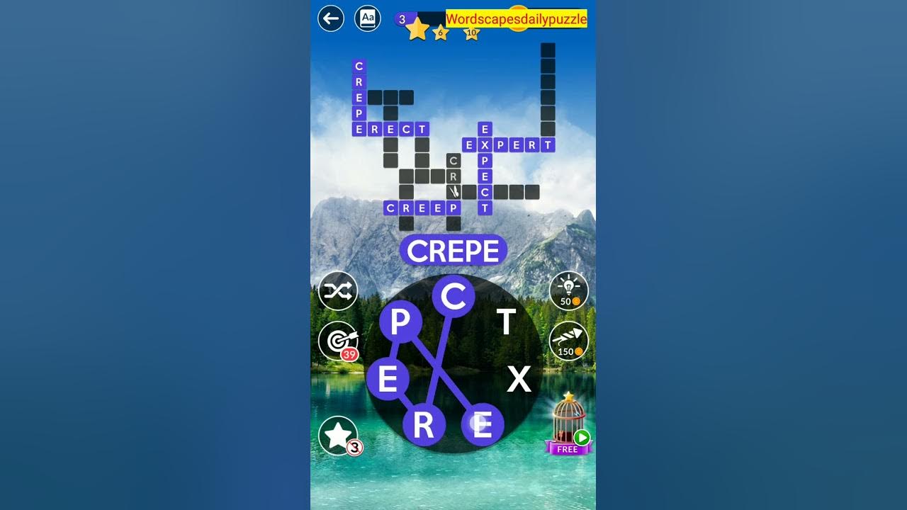 WORDSCAPES Daily Puzzle April 3, 2024 YouTube WORDSCAPES Daily Puzzle April 3, 2024 YouTube