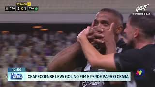 Chapecoense Sofre Derrota de Virada Contra Ceará nos Instantes Finais