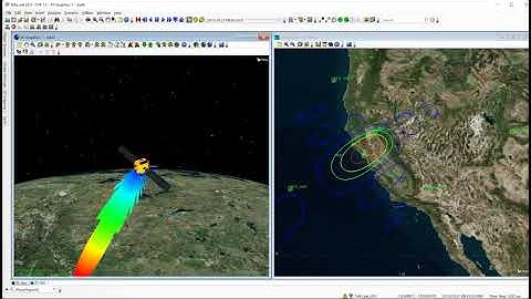 LEO Satellite Downlink Simulation