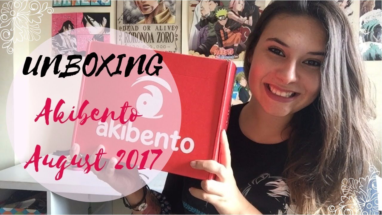 UNBOXING - AKIBENTO Box August 2017 - YouTube