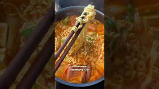 FIRE Korean Army Stew - 10 Minutes Only 🍜! screenshot 1