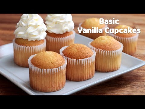 Best Basic Vanilla Cupcakes Recipe  This is the recipe I use all the time.