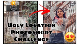 Ugly Location Photoshoot Challenge | Bhumika Runwal