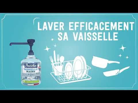 Le liquide vaisselle et main Briochin