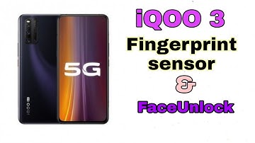 iQOO 3 5G In-Display Fingerprint scanner & FaceUnlock Review