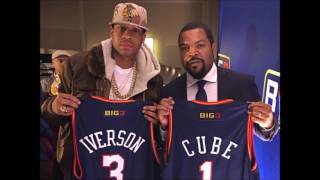 Allen Iverson Answers Ice Cube's Call To Join BIG3 Basketball League As Player/Coach