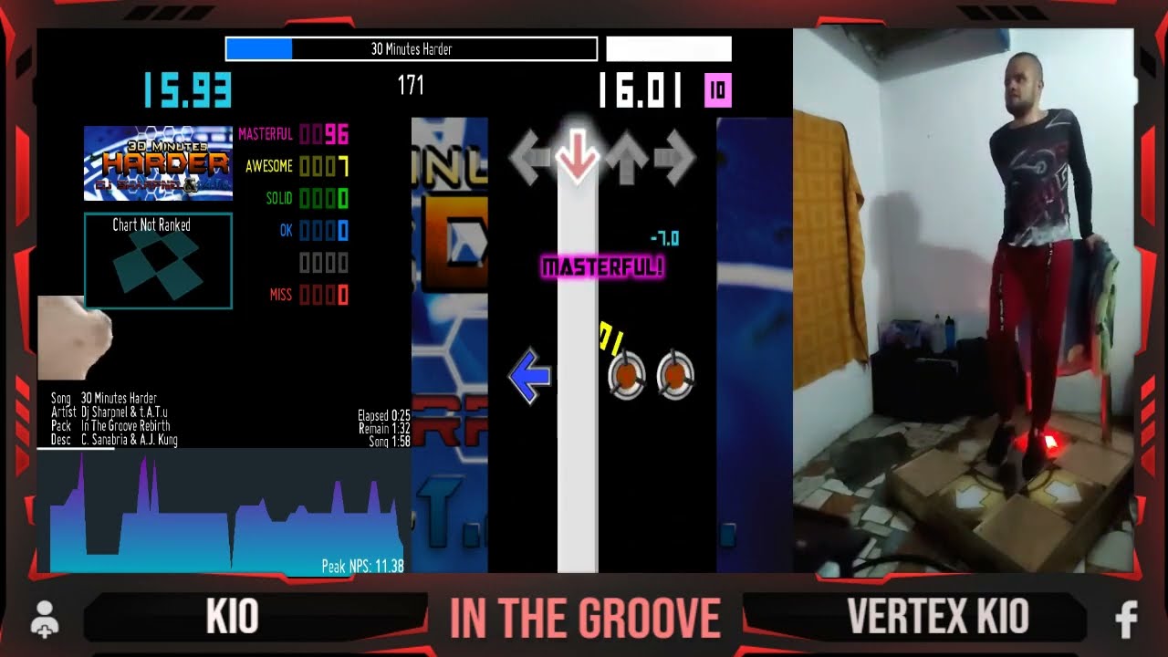 [ITG REBIRTH] 30 Minutes Harder -expert QuadStar