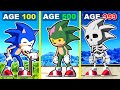 Surviving 999 Years as SONIC In GTA 5!