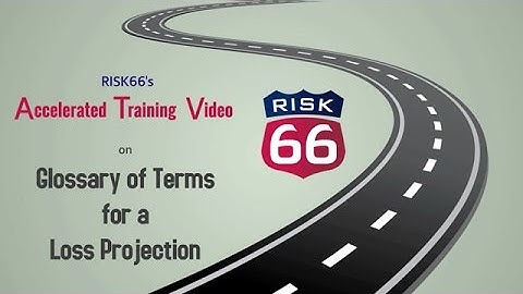 RISK66® Glossary of Terms for a Loss Projection
