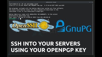 How to use your PGP key for SSH authentication