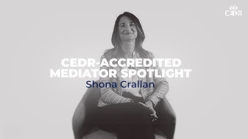 Shona Crallan - CEDR Accredited Mediator Spotlight