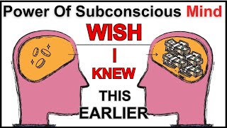 🧠Mind Game 🎲🎲 | Power Of Subconscious Mind Book | I Wish I Knew This Earlier