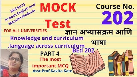 Second Year BEd Course no 202.Part 4