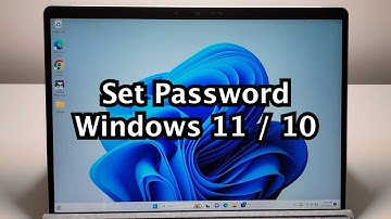 How to Set Password on Windows 11 or 10 PC!