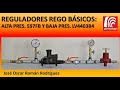 Ejemplo de regulación de Gas L.P. en dos etapas con reguladores Rego 597FB y LV4403B4