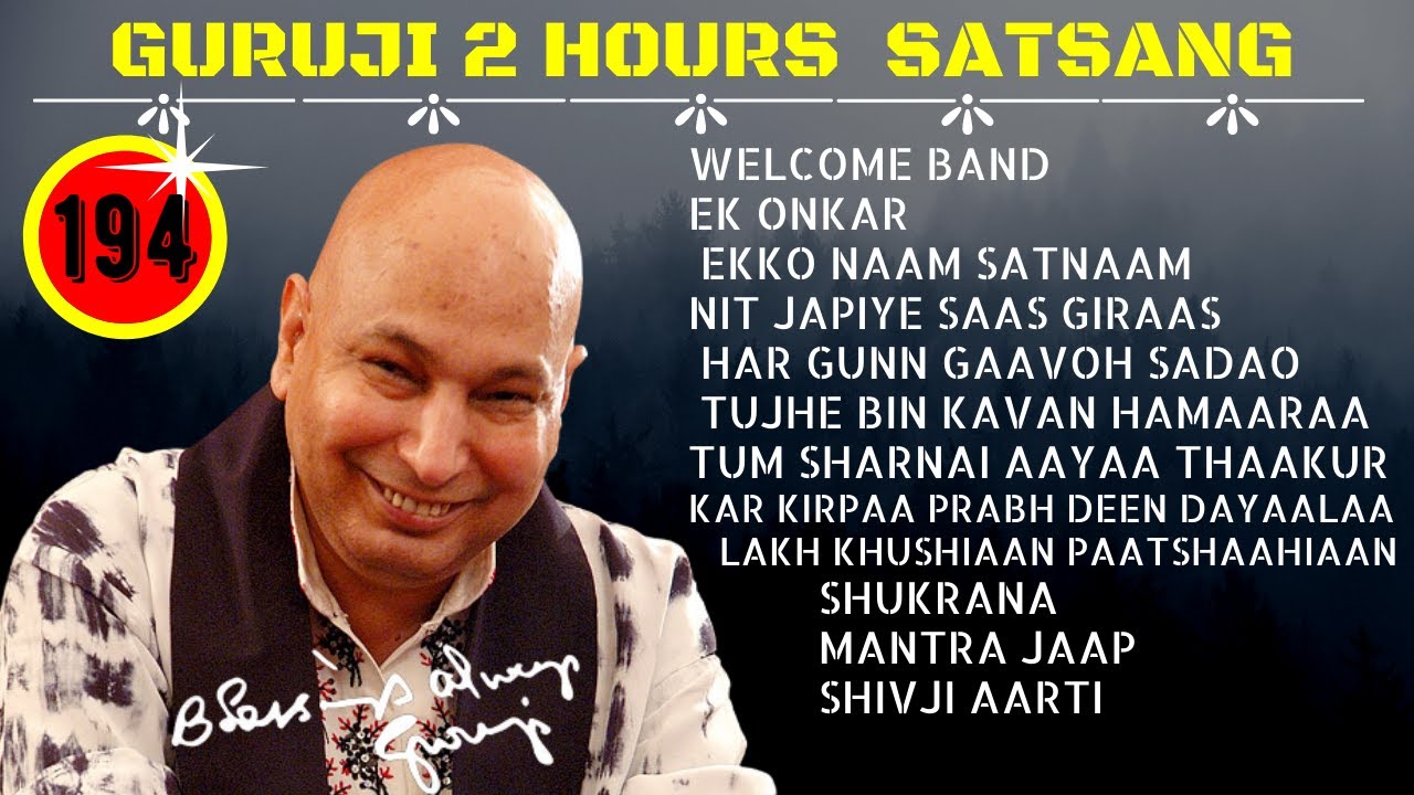 Two Hours GURU JI Satsang Playlist  194 Jai Guru Ji  Sukrana Guru Ji 