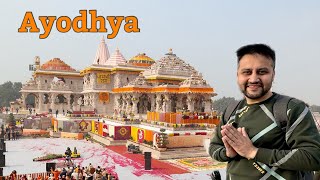 Ayodhya Vlog with Complete Information || Ayodhya Ram Mandir darshan || Travel with Ashish