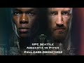 UFC London Recap | UFC Seattle Full Card Predictions