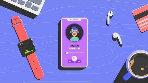 Smartphone music visualizer Videohive Free After Effects Template | Copied content Templates