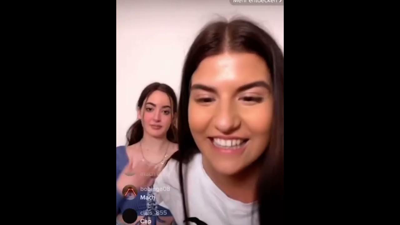 Nicole und elisa zeigen ihre 🍒🍒live auf tik tok YouTube