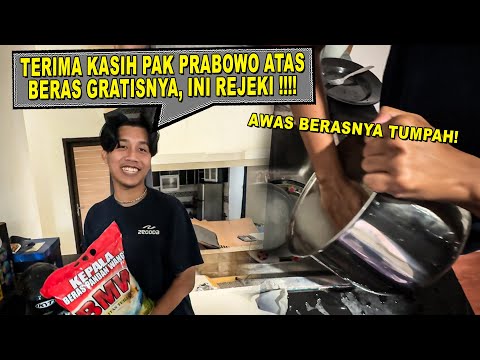 AYON MINTA AJARIN MASAK NASI TAPI KEPALA BATU, SAMPAI NASINYA JADI...
