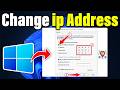 How to Change IP Address on Windows 11?