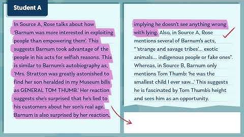 GCSEPod English Language Eduqas Component 2 Question 6 Example Responses