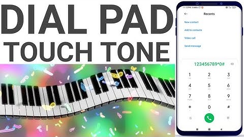 redmi phone change dial pad keys touch tones piano tone #redmi #phone