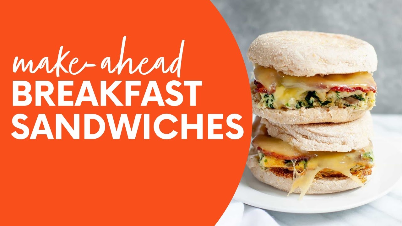 Freezer Breakfast Sandwiches - Make-Ahead Meal Mom