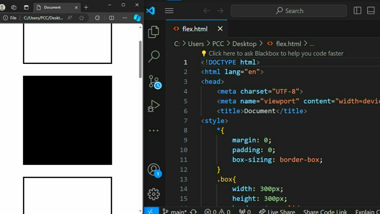 How To Create Responsive Box Using Flex-Wrap In Css - YouTube