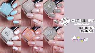 NEW! Ever Bilena Nail Polish Swatches | honeycrunch321 - YouTube