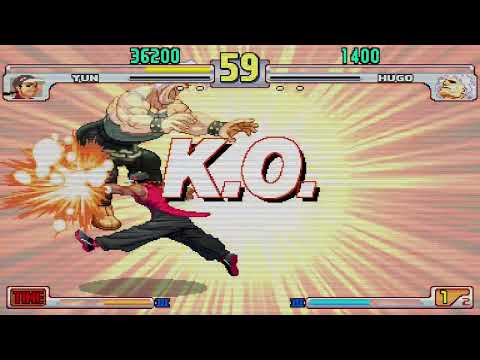 Street Fighter III: 3rd Strike - Yun vs. Hugo