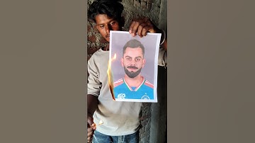 🔥🤯 Virat Kohli drawing #viratkohli #drawing #artstarlakhan