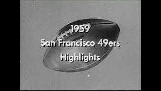 1959 San Francisco 49ers highlights