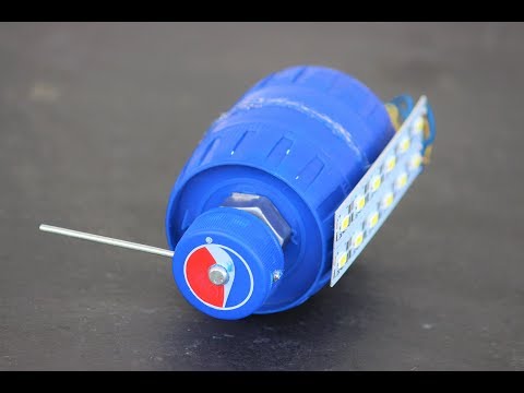 How To Make A Generator At Home - Use Of DC Motor