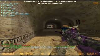 Cs 1.6 Dark Professional Zombie Escape - Yeah I Have Strafe Hack - Nemesis Mode
