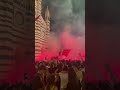 Il centro di Monza invaso di tifosi 🤍❤️ Scatta la festa anche in città 🥳
