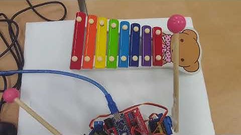 XYLOPHONE ARDUINO 실로폰 아두이노 로봇