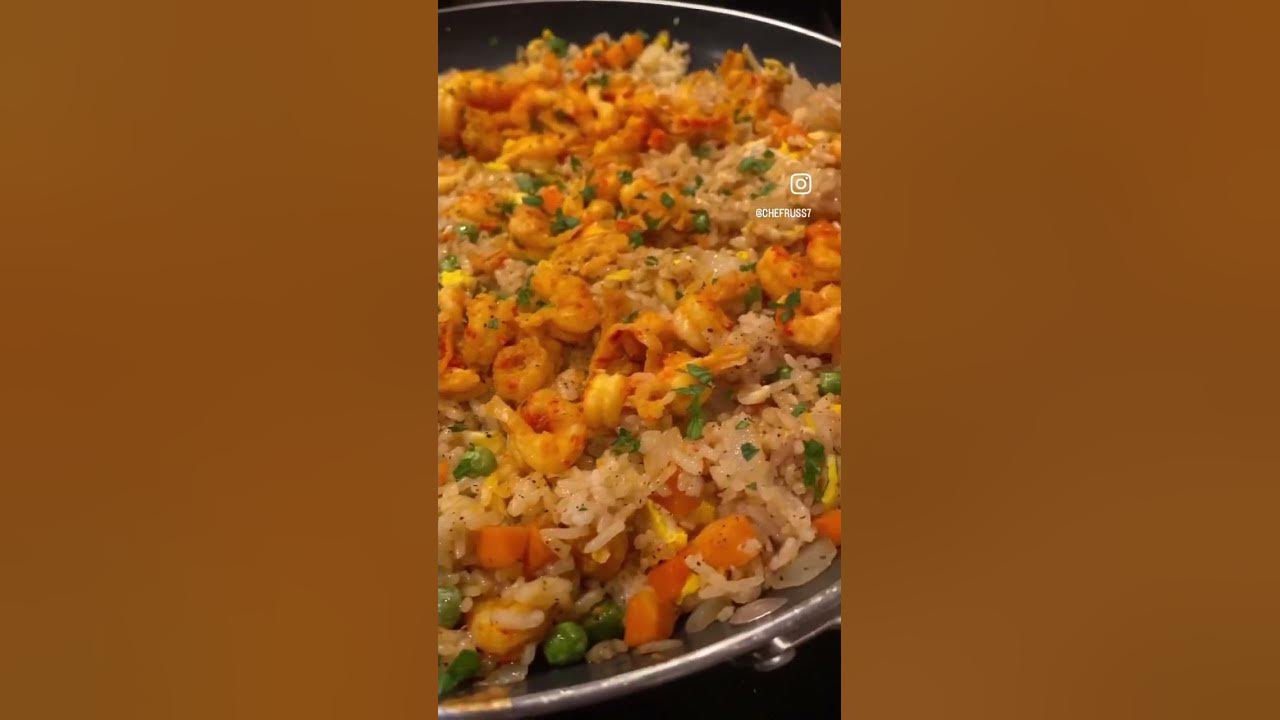 Crawfish Fried Rice with Lemon Butter Sauce🔥🔥 YouTube