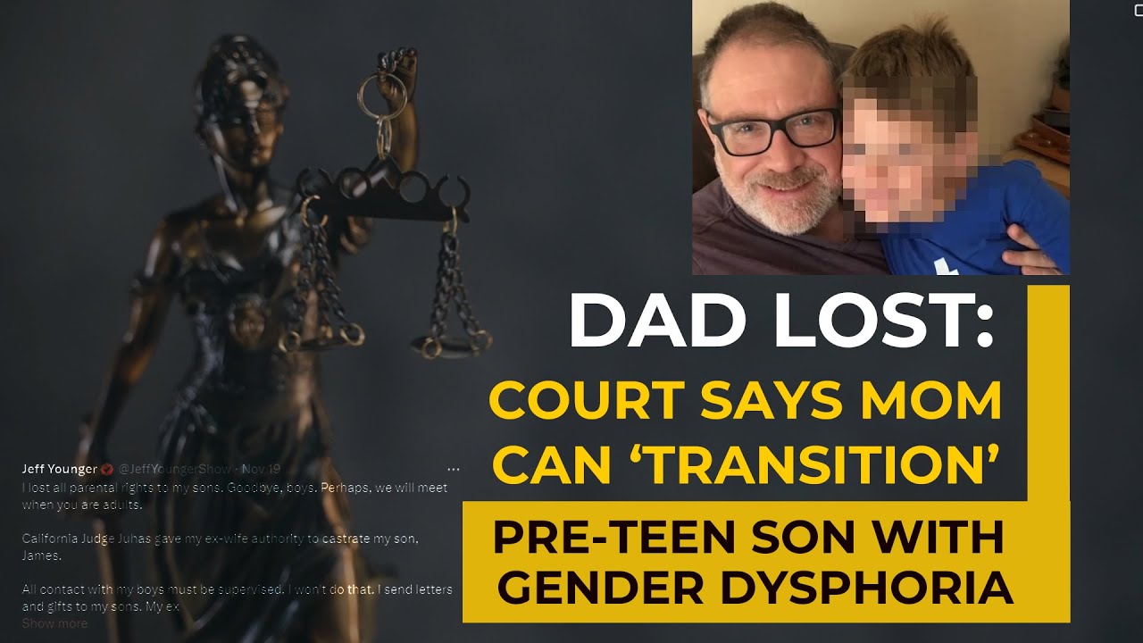 DAD LOST: COURT SAYS MOM CAN ‘TRANSITION’ PRE-TEEN SON WITH GENDER DYSPHORIA | SG NEWS