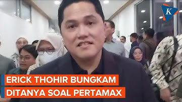 Momen Erick Thohir Ditanya soal Dugaan Korupsi Pertamax
