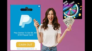 Spin for Cash Tap the Wheel Spinner & Win it! Aplikasi penghasil uang gratis tahun 2020 screenshot 1