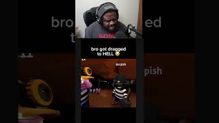 bro got dragged to the shadow realm