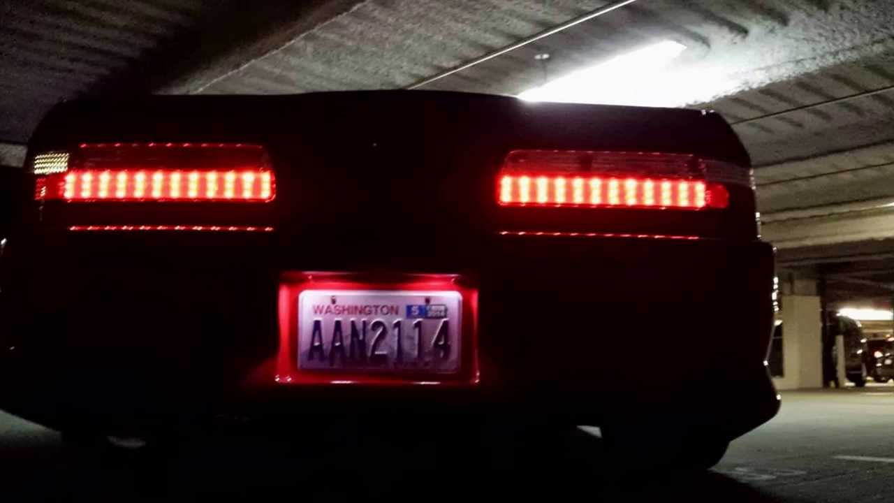 Just installed led tail lights on my s13 240sx convertible. they look great...