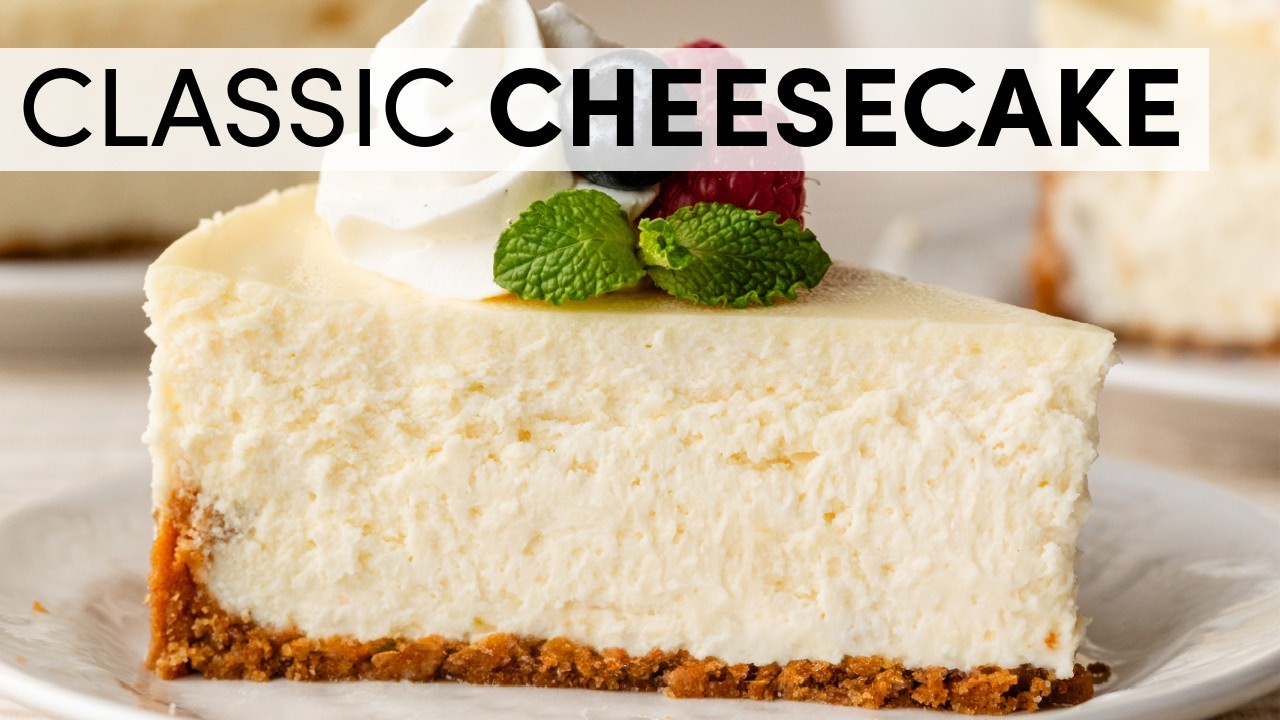 Classic Cheesecake | Sally's Baking