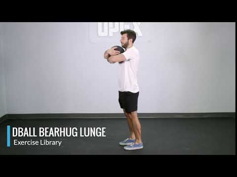 DBall Bearhug Lunge - OPEX Exercise Library - YouTube