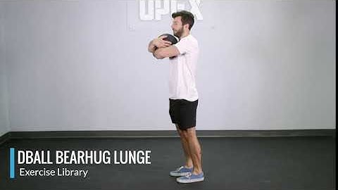 DBall Bearhug Lunge - OPEX Exercise Library